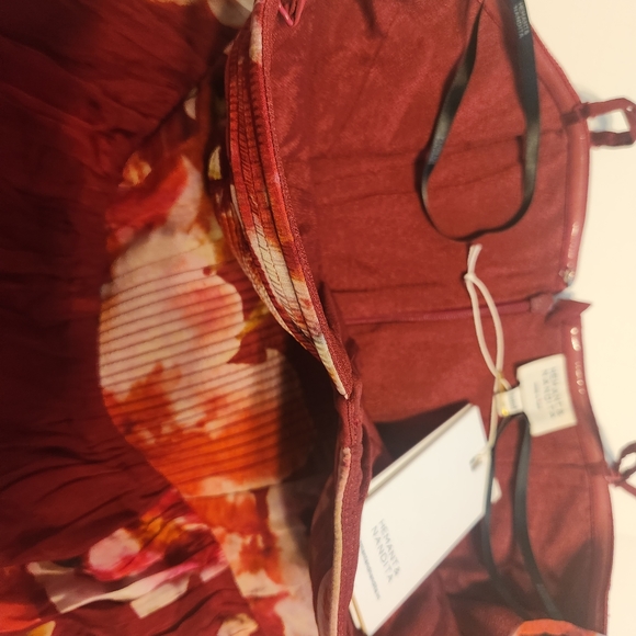 NWT HEMANT & NANDITA Vibrant Red Dress - Picture 10 of 16